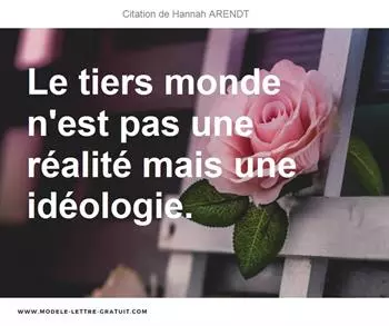 Citations Hannah ARENDT