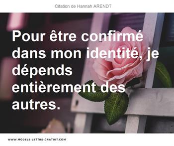 Citations Hannah ARENDT