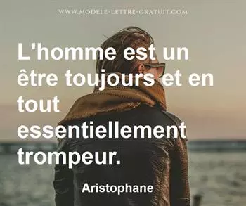 Citation de Aristophane