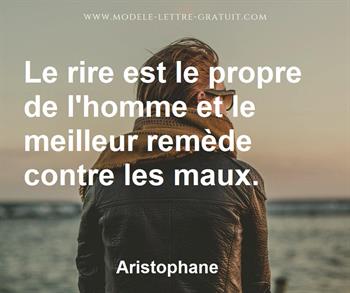 Citation de Aristophane