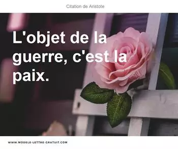 Citations Aristote