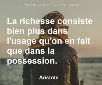Citation de Aristote