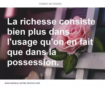 Citations Aristote