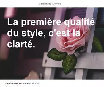 Citations Aristote