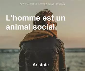 Citation de Aristote