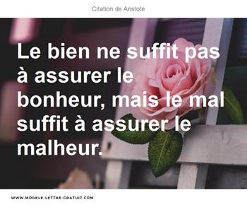 Citations Aristote