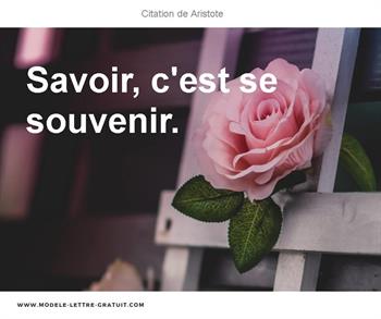 Citations Aristote