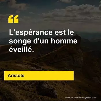 Citation Aristote