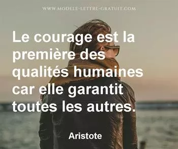 Citation de Aristote