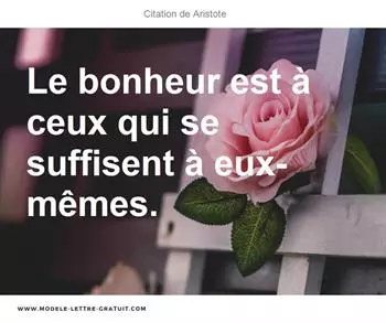 Citations Aristote