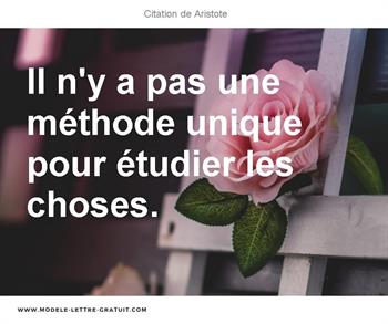Citations Aristote