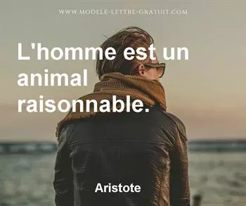 Citation de Aristote