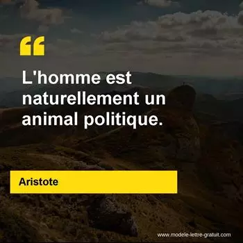Citation Aristote