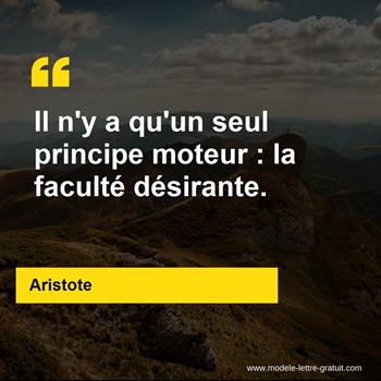 Citations Aristote