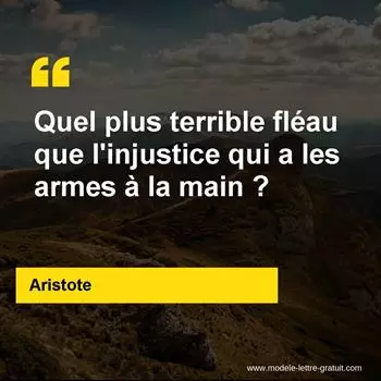 Citation Aristote