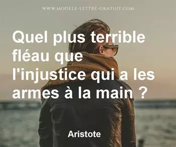Citation de Aristote