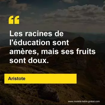 Citation Aristote