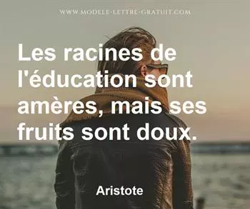Citation de Aristote
