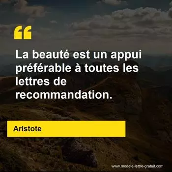 Citation Aristote
