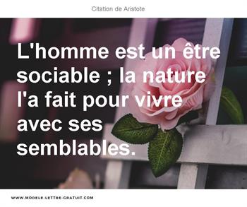 Citations Aristote