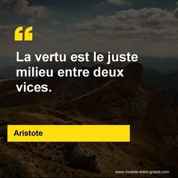 Citation Aristote