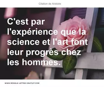 Citations Aristote
