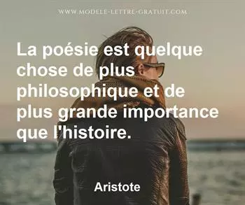 Citation de Aristote