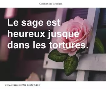 Citations Aristote