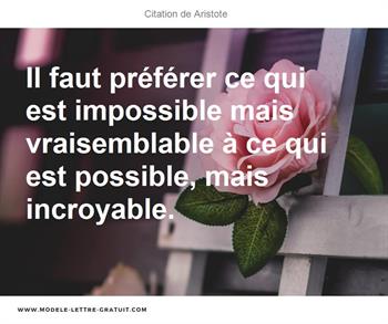 Citations Aristote