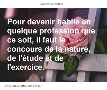 Citations Aristote