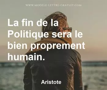 Citation de Aristote