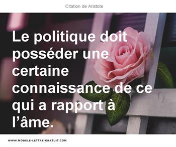 Citations Aristote