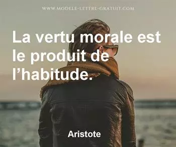 Citation de Aristote