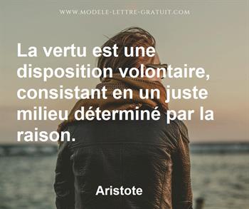 Citation de Aristote