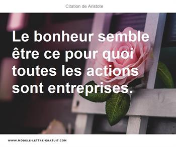 Citations Aristote