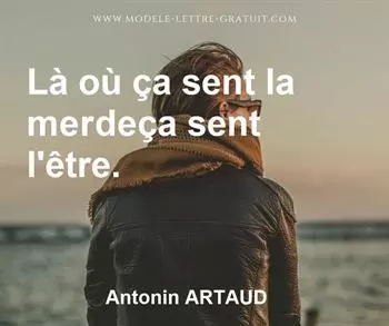 Citation de Antonin ARTAUD