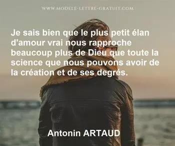 Citation de Antonin ARTAUD