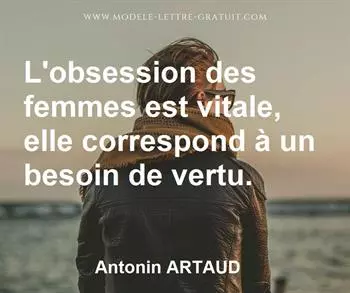 Citation de Antonin ARTAUD