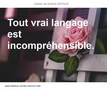 Citations Antonin ARTAUD