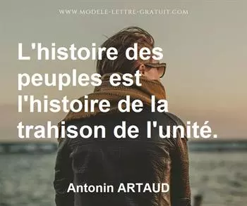 Citation de Antonin ARTAUD