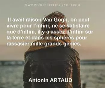 Citation de Antonin ARTAUD