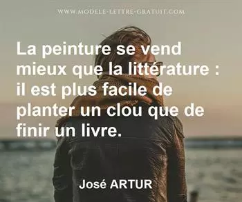 Citation de José ARTUR