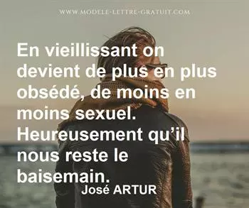 Citation de José ARTUR
