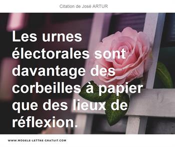 Citations José ARTUR