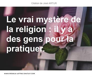 Citations José ARTUR