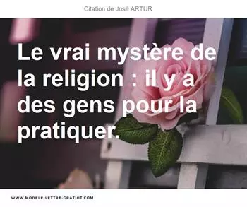 Citations José ARTUR