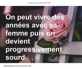 Citations José ARTUR