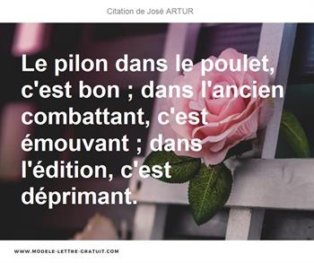 Citations José ARTUR