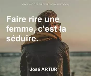 Citation de José ARTUR