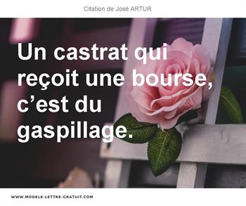 Citations José ARTUR